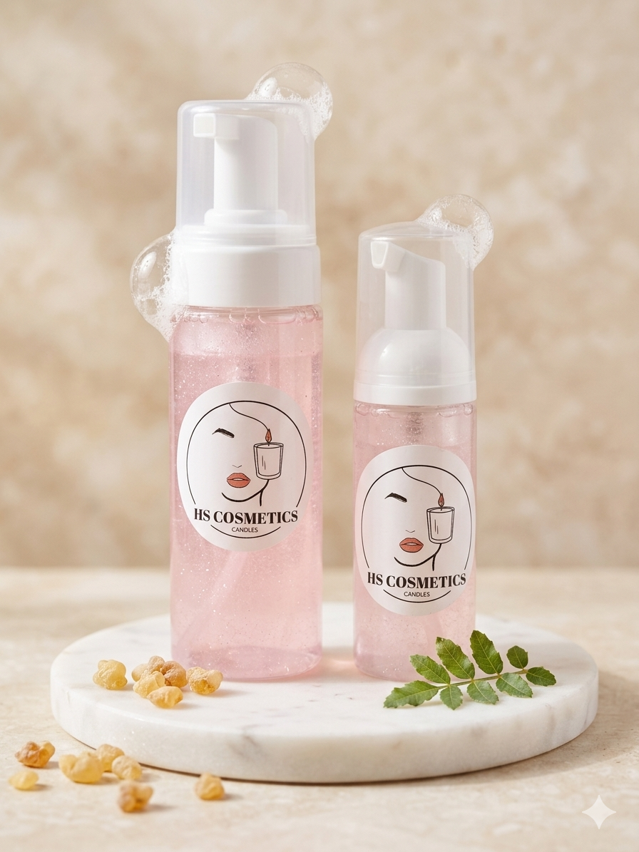 Frankincense Foam Cleanser 🫧