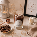 Mini ice coffee candle