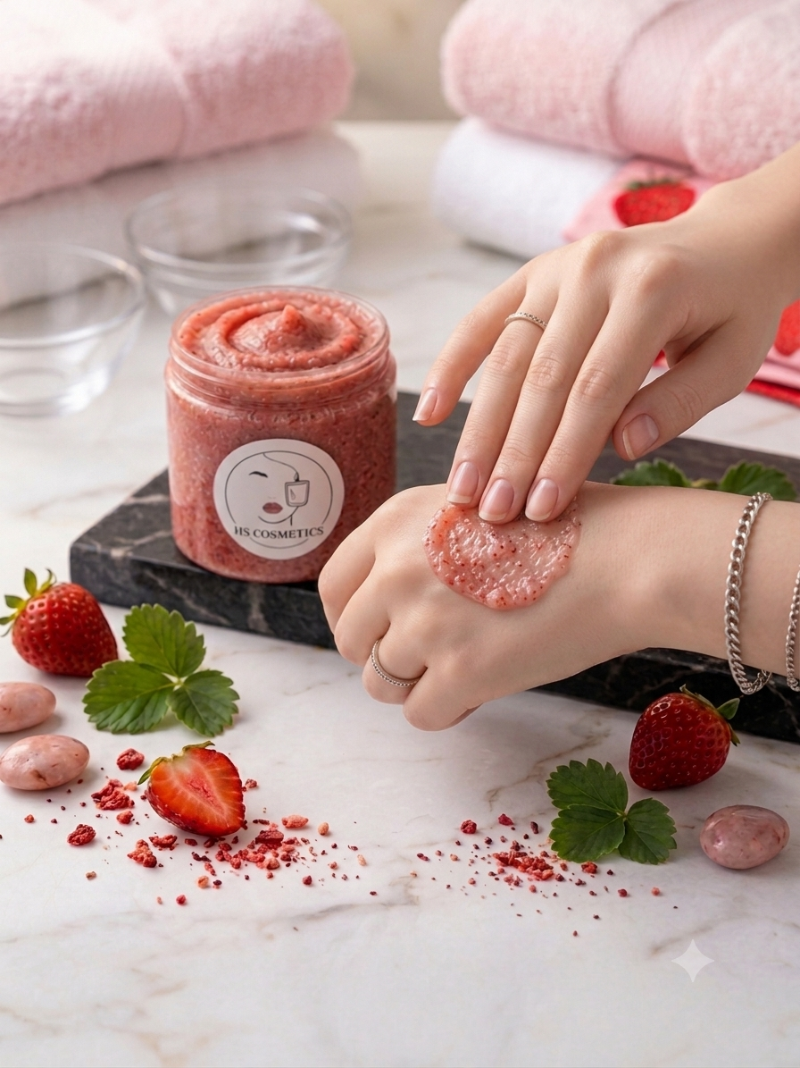 Strawberry Scrub
